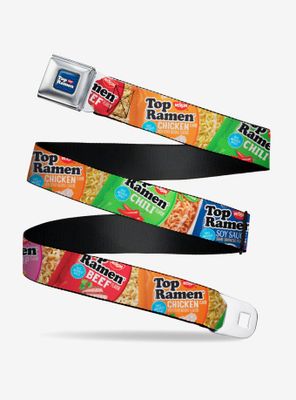 Maruchan Top Ramen Vivid Flavor Packages Seatbelt Belt