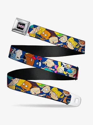 Nick 90S Rewind 16 Character Poses Seatbelt Belt