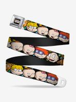 Rugrats Character Faces Close Up Seatbelt Belt