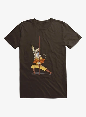Extra Soft Avatar: The Last Airbender Aang & Momo T-Shirt