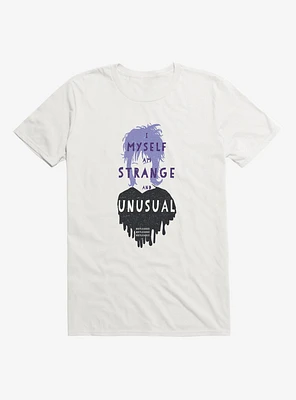 Beetlejuice Lydia Strange & Unusual Extra Soft T-Shirt