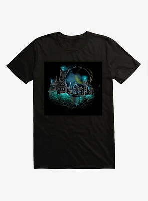 Harry Potter Hogwarts Castle Outline Extra Soft T-Shirt