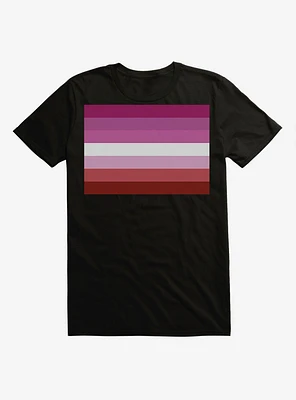 Extra Soft Pride Lesbian Flag T-Shirt