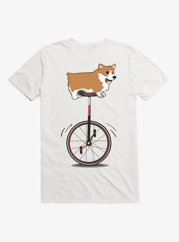 Extra Soft Unicycle Corgi T-Shirt