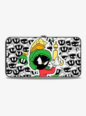 Looney Tunes Marvin the Martian Ray Gun Pose Hinged Wallet