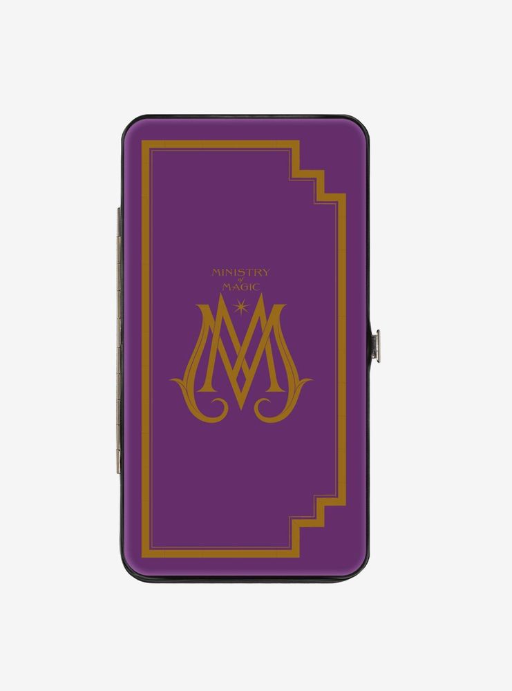 Fantastic Beasts Ministry of Magic Icon Visitor Pass Hinged Wallet