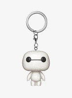 Funko Pocket Pop! Disney Pixar Big Hero 6 Diamond Collection Nursebot Baymax Vinyl Keychain - BoxLunch Exclusive