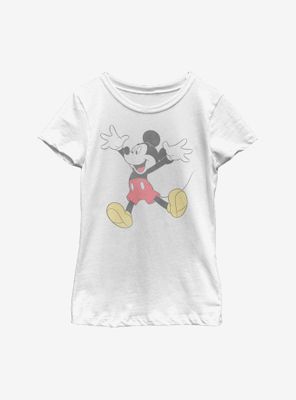 Disney Mickey Mouse Jump For Joy Youth Girls T-Shirt
