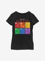 Disney Mickey Mouse Sensational Six Periodic Table Youth Girls T-Shirt