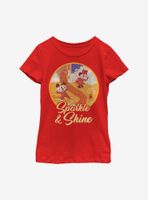 Disney Mickey Mouse Sparkle And Shine Youth Girls T-Shirt