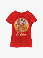 Disney Mickey Mouse Sparkle And Shine Youth Girls T-Shirt