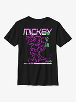 Disney Mickey Mouse Street Glow Youth T-Shirt