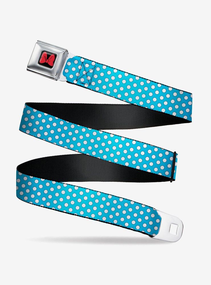 Disney Minnie Mouse Dots Youth Seatbelt Belt