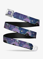 Disney The Little Mermaid Ursula 4 Poses Shells Ivy Bubbles Youth Seatbelt Belt