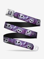 Disney The Nightmare Before Christmas Jack Expressions Ghosts In Cemetery Youth Seatbelt Belt
