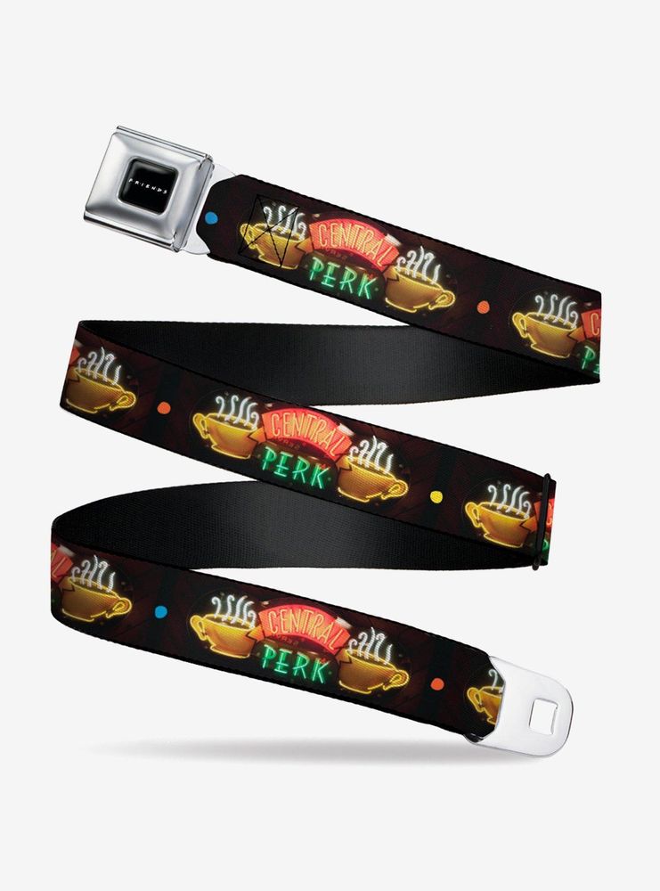 Friends Central Perk Neon Sign Youth Seatbelt Belt