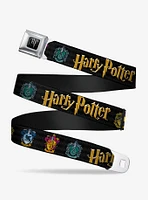 Harry Potter Hufflepuff Ravenclaw Gryffindor Slytherin Youth Seatbelt Belt