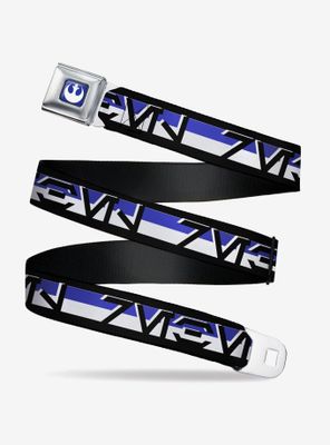 Star Wars Aurebesh Rebel Stripe Youth Seatbelt Belt