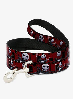 The Nightmare Before Christmas Jack Poses Peeping Eyes Dog Leash