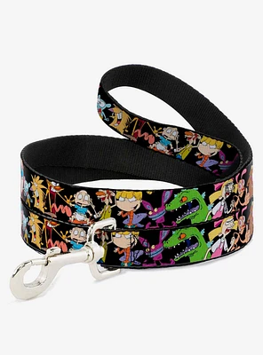 Nickelodeon 90's 13 Character Poses Dog Leash