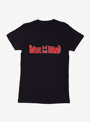Boyz N The Hood Bold Red Logo Womens T-Shirt