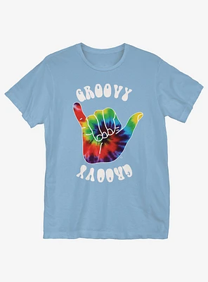 Groovy Hand Tie Dye T-Shirt