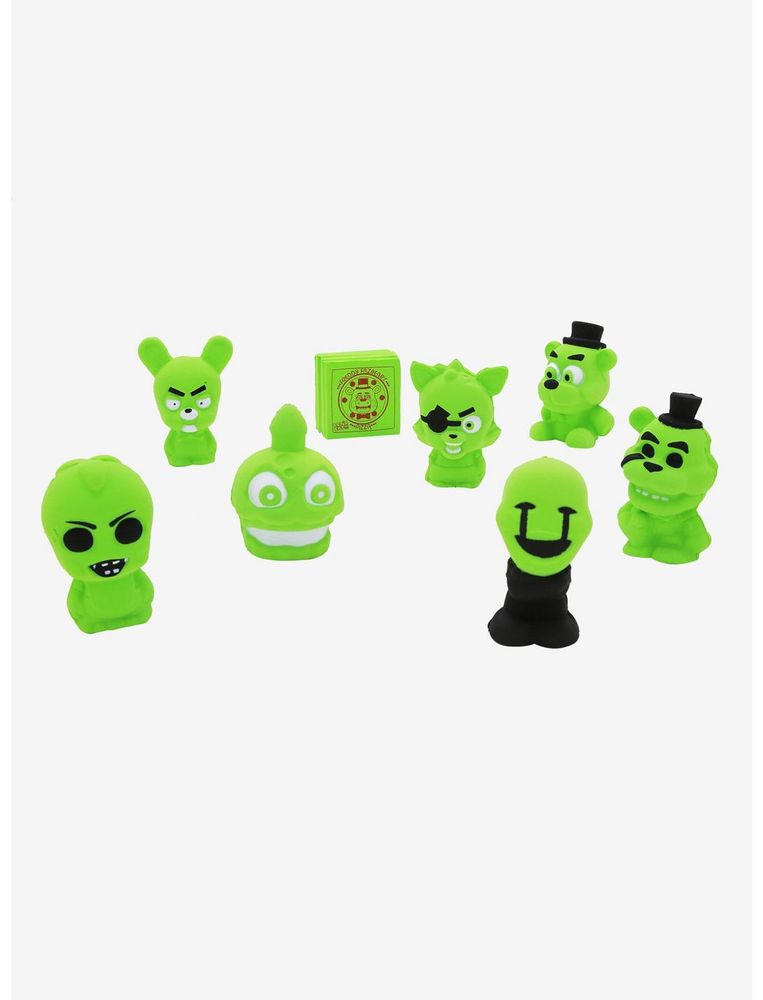 Five Nights At Freddy's Squishme Glow-In-The-Dark Assorted Squishy Blind Bag
