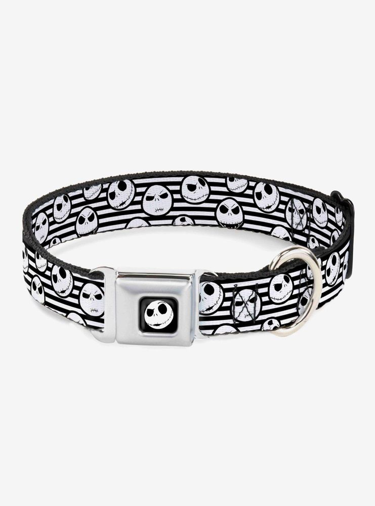 The Nightmare Before Christmas Jack Expressions Dog Collar Seatbelt Buckle