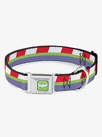 Disney Pixar Toy Story Buzz Lightyear Bounding Dog Collar Seatbelt Buckle