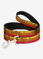 Scooby Doo Script SD Icon Striped Dog Leash