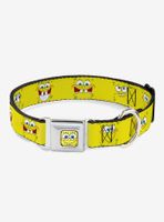 SpongeBob Expressions Dog Collar Seatbelt Buckle