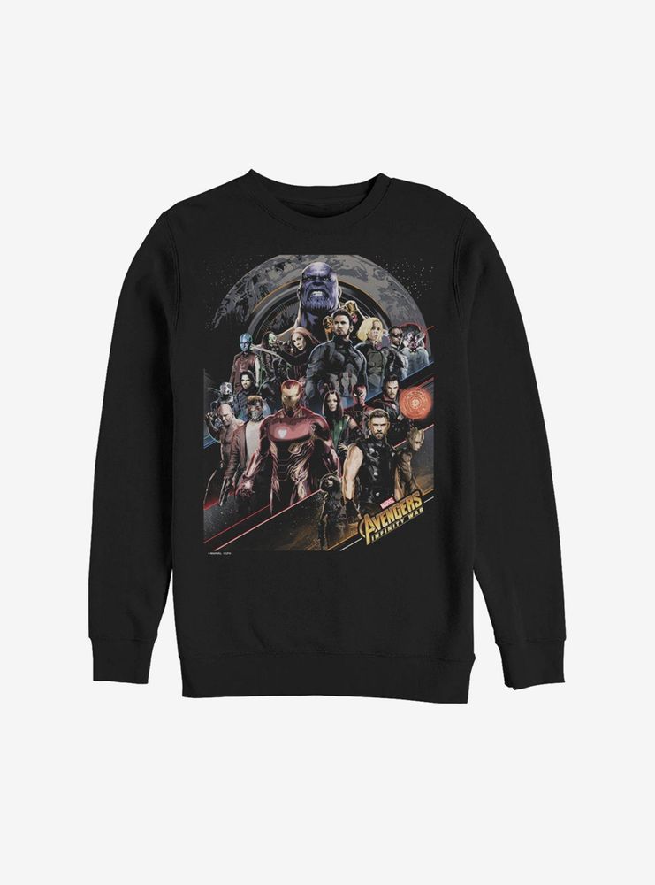 Marvel Avengers: Endgame Infinity Poster Sweatshirt