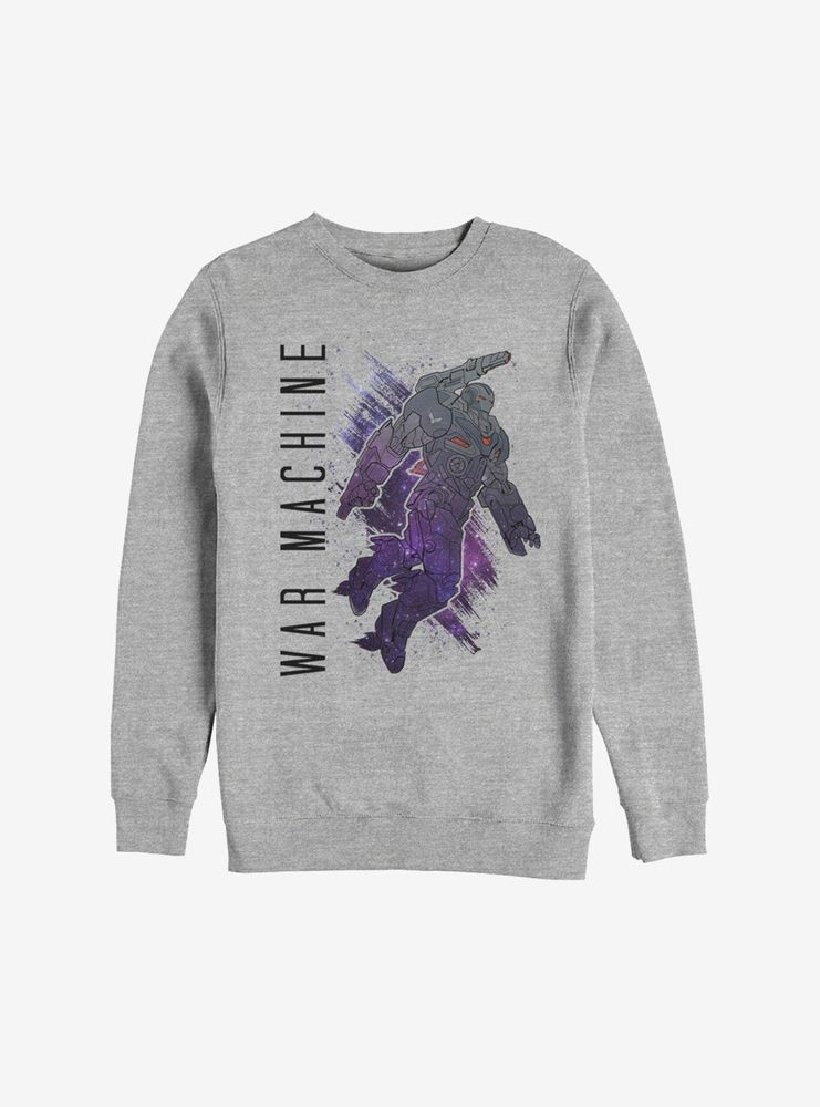 Marvel Avengers: Endgame War Machine Painted Sweatshirt