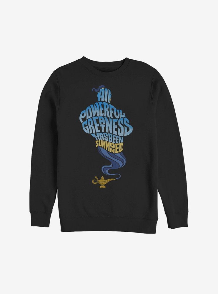 Disney Aladdin 2019 All Powerful Genie Sweatshirt