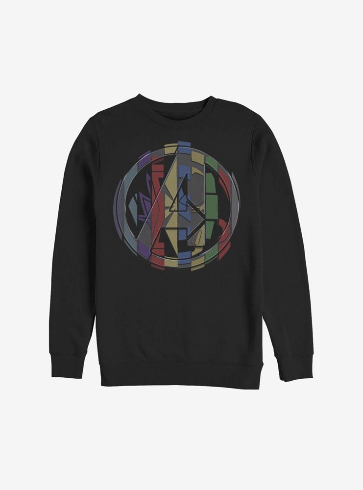 Marvel Avengers: Endgame Badge Mashup Sweatshirt