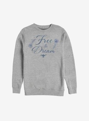Disney Aladdin 2019 Free To Dream Sweatshirt
