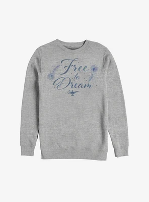 Disney Aladdin 2019 Free To Dream Sweatshirt