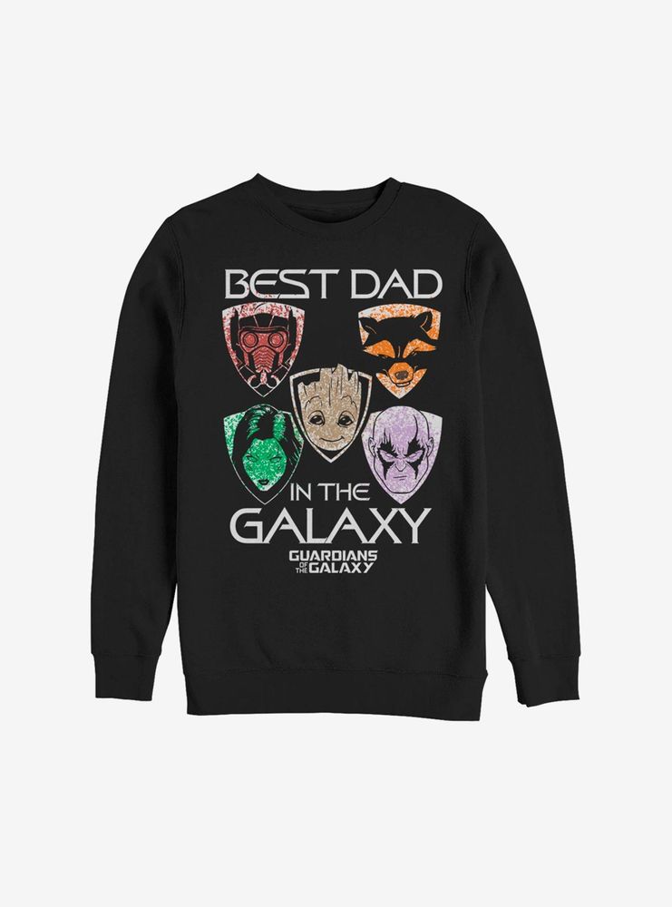 Marvel Guardians Of The Galaxy Best Dad Sweatshirt