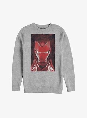 Marvel Iron Man Red Profile Sweatshirt