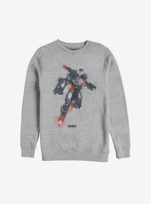 Marvel Avengers: Endgame War Machine Paint Sweatshirt
