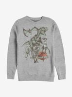 Jurassic Park Dino Retro Group Sweatshirt