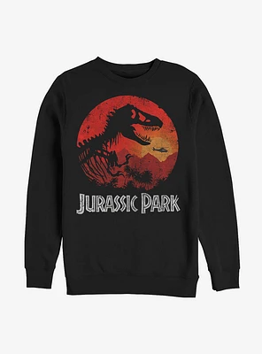 Jurassic Park Jungle Sunset Sweatshirt