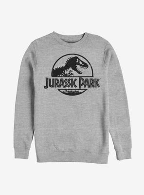 Jurassic Park Grayscale Logo Sweatshirt