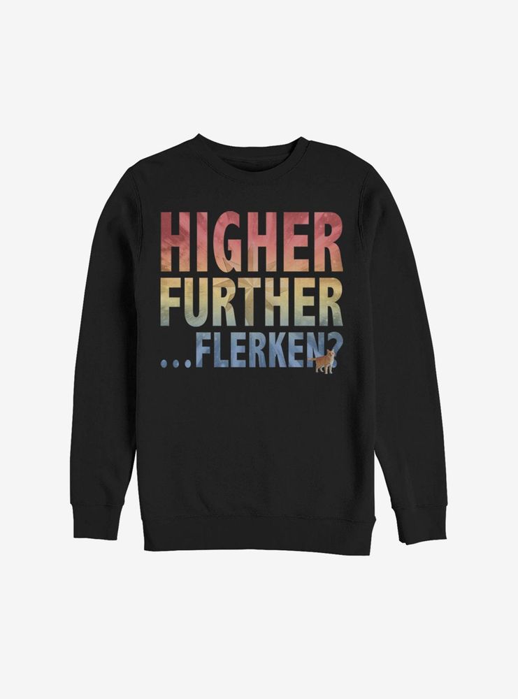 Marvel Captain Higher Further Flerken Sweatshirt