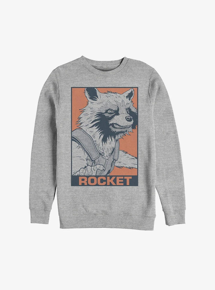 Marvel Guardians Of The Galaxy Pop Rocket Sweatshirt