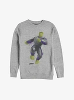Marvel Hulk Painted Sweatshirt