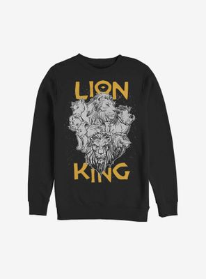 Disney The Lion King 2019 Cast Photo Sweatshirt