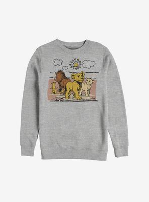 Disney The Lion King 2019 Hakuna Group Sweatshirt