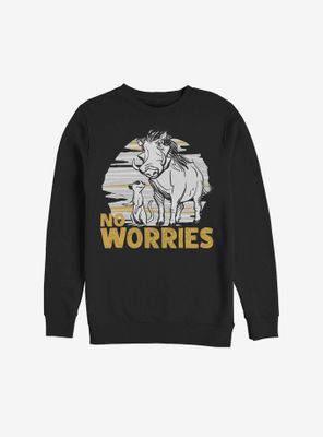 Disney The Lion King 2019 No Worries Club Sweatshirt
