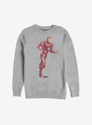 Marvel Iron Man Paint Sweatshirt